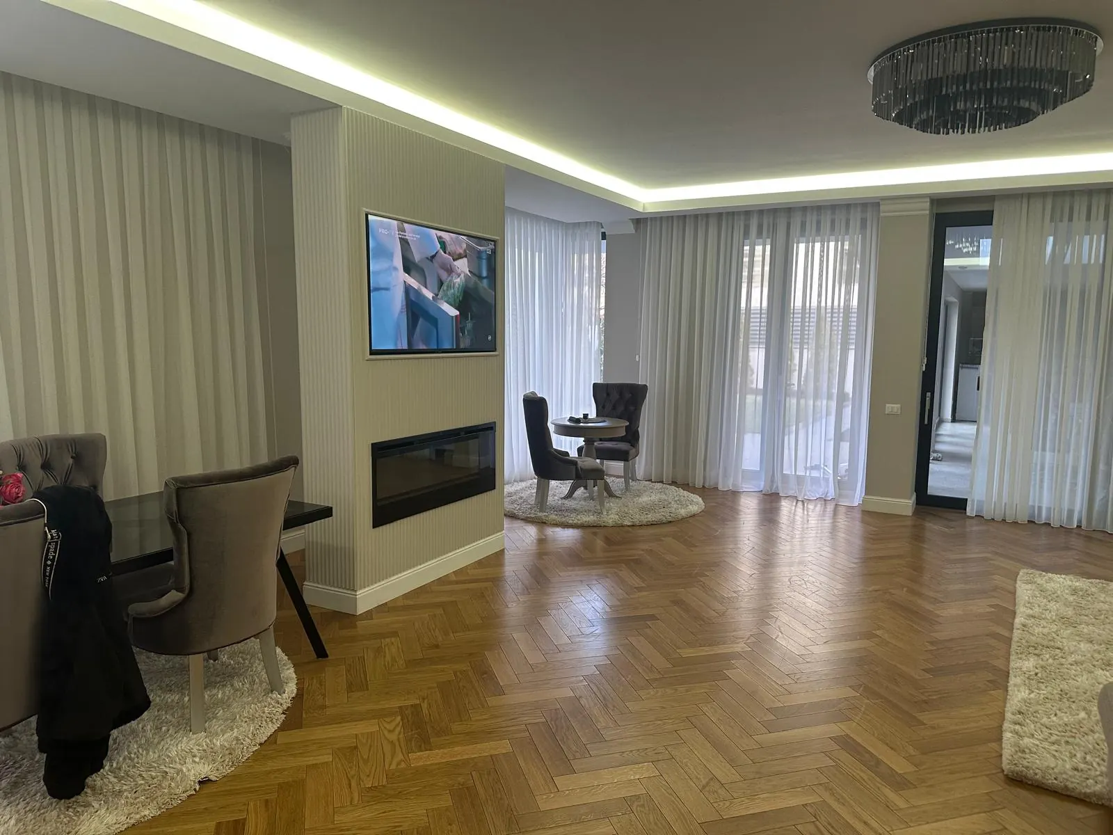 Residential villa, living room